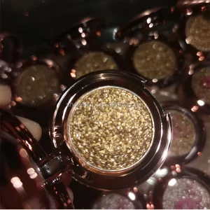 Private Label Metallic Glitter Eye Shadow Custom Logo 26mm Highly Pigmented Highlighter Sparkle Diamond Eyeshadow