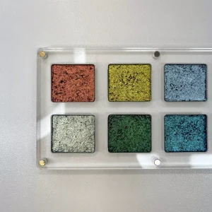 Private Label Multichrome Chameleon Eyeshadow Palette 8 Color High Pigment Eyeshadows