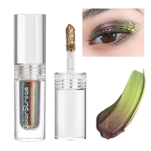 Private Label Multichrome Liquid Eyeshadow Metallic Glitter Eye Shadow for All Skin Tones Color Shift Long lasting Eyeshadow