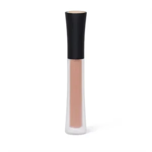 Private Label Vegan Custom Make Novelty Lip Gloss with Round Thin Waist Design Non Stick Cup for Party Makeup