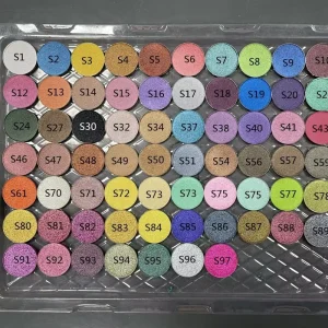 Private label high pigment eyeshadow pan pressed single eyeshadow pans custom your own brand