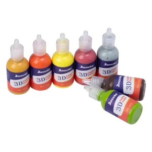 Professional 30ml for 18 Colors 3D Fabric Paint Set for Artist Painting