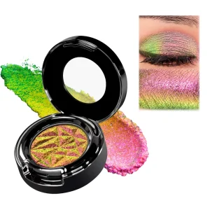 Professional Eye Makeup Multichrome Eyeshadow Waterproof High Pigment Duochrome Chameleon Eyeshadow