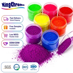 REACH Fluorescent Pigment with Weather Resistance and High Tinting Strength