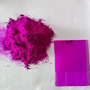 REACH Registered Eco friendly RTS Fluorescent Pigment for specialized Medical Grade Plastic and Food Contact Packaging