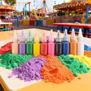 Rainbow Color Sand for Kids