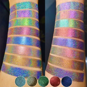 Rainbow Loose Chameleon Pearl Holographic Chrome Eyeshadow Mica Powder Makeup Pigment