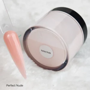 Ready Stock Perfect Nude Daily Wear Crystal Acrylic Powder Supplier Custom Brand Dip Powder for Nail Extension Low MOQ