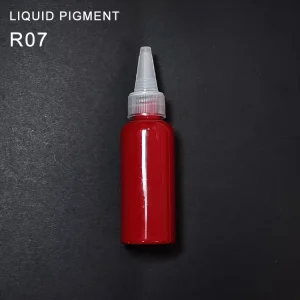 Red 07 High Pigment Color Longwear Weightless Stay All Day Bold Long Lasting Smooth Colors Lipgloss Liquid Pigments