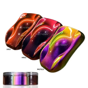 Red Chameleon Pigment Powder for Car Paint Epoxy Resin and Color Changing Coating