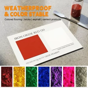Red Iron Oxide 130 Pigment for Anti-Static Coating and Electronics