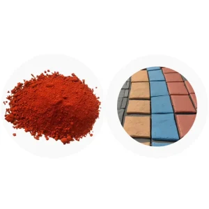Red Iron Oxide 25kg Per Bag Cement Dye Paver Block Colour