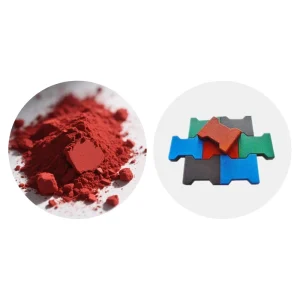 Red Iron Oxide Pigment S130 for Coloring Rubber Tiles