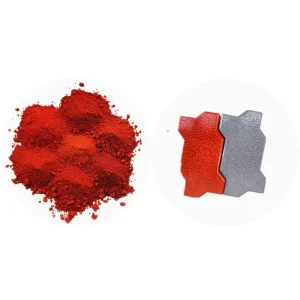 Red Iron Oxide Powder CI772 Dye for Pavers