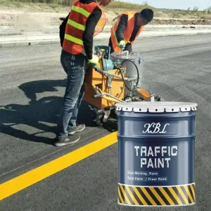 Red Road Marking Paint for Transportation Use, Spray or Roller Applied