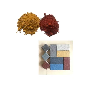 Red and Yellow Iron Oxide Pigment for Rubber