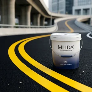 Reflective Road Marking Paint Waterproof Anti Slip Traffic Line Coating