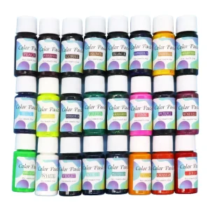 Resin Pigment 24 Colors Epoxy Resin Paste Coloring Paste for Resin Molds