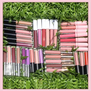 Rose Gold Silver 24-Color Matte Waterproof Long-Lasting High-Pigment Vegan Mineral OEM Liquid Lip Gloss
