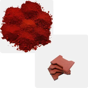 Rubber Tiles Pigment Color Dye Iron Oxide Red 130 190 Pigment