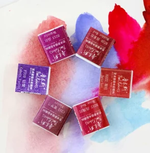 Rubens Private Brand Custom Artist Level Small Pound Single Piece Pearl Watercolor Pigment Blending Natural Paper