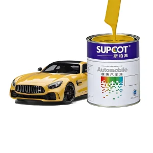 SL-A29 1K Acrylic Automotive Refinish Topcoat High-Gloss Iron Yellow Liquid Coating
