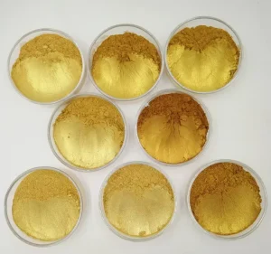 SZ3 Series Pearl Mica Gold Shimmer Pigment for Epoxy Resin