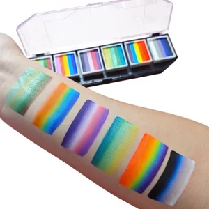 Safe Non Toxic Face Paint Kit Vibrant Colors Easy Washable Face Painting Set for Kids Party