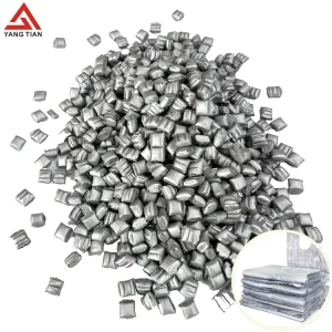 Sales High Dispersibility 25% And 30% Pigment Content Cost Effective Silver Color Concentrate Masterbatch For Big Packing Bag