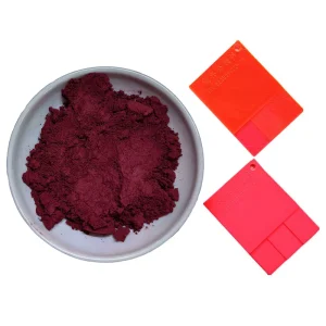 Sales Plastic Injection Molding Dye Pigment Powder Fluorescent Red Solvent Red Dyestuffs High Temperature Resistant