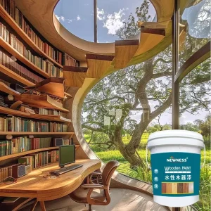 Scratch Resistant 2k White Pearl Deco Wood Furniture Paint