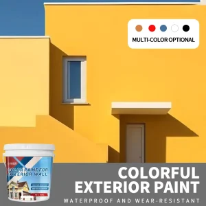 Scratch Resistant Washable Exterior Wall Waterproof Liquid Acrylic Latex House Emulsion Paint