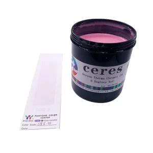 Screen Printing 6 Degree Thermochromic Printing Ink temperature Sensitive Ink Red to Colorless