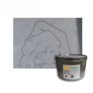 Security Screen Offset Printing Black Watermark Ink