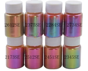Sheenbow Aurora Chameleon Eyeshadow Pigment Metallic Colorshift Pigment Glitter Loose Powder Private Logo Customized Service