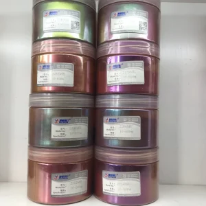 Sheenbow sunset chameleon pearl pigment duochrome pigment SE series color changing powder for coatings