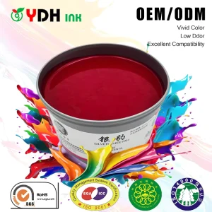 Sheet fed Quick Dry Offset Ink SC Type High Pigment Low VOC for Stable Packaging Printing Effect