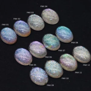 Shengzhu Aurora Rainbow Effect Glittery Nail Pigment Chameleon Eye Shadow Makeup Powder Sparkle Coating Pigment