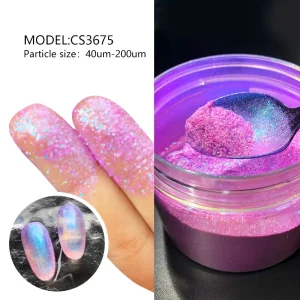 Shift Chameleon Pigment Powder Aurora Holographic for Cosmetic Eyeshadow Nails Factory Outlet