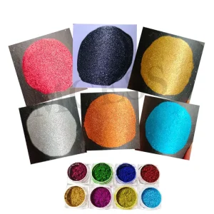 Shimmer Pigmented Mirror-Effect Chrome Powder Pigment for Watercolor Paint Ink Nail Resin Art