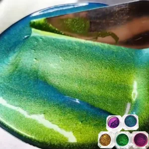 Shimmer Plastic Colorant Multichrome Iridescent Pigment Powder for Ink and 3D Printing