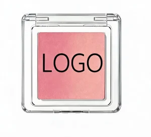 Shimmery Pink High Pigment Long Lasting Single Blush Powder Natural Versatile Atmosphere for Soft Drunk Makeup Look
