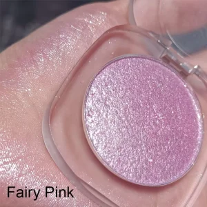 Shiny Good Quality High Pigment Blush Custom Private Label Vegan Pressed Powder Blushes Shimmer Highlighter