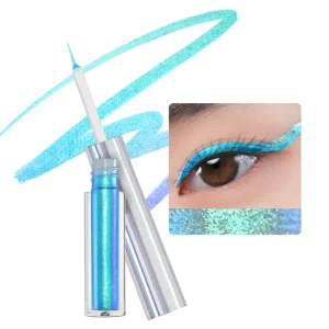 Shiny Metallic Eye Liner Chameleons Multi Chrome Eyeliner Liquid Pearl Gloss Color Aurora Glitter Eyes Makeup