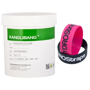 Silk Screen Ink for Silk Screen Screenprinting Printing Colorant Ink Coating Paint for Silicone Swimming Cap Bracelet Wristband