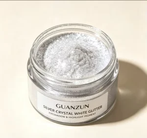 Silver Cosmetic Metallic Polymer Coated Aluminum Glitter Powder 5 100 Micron 1kg for Nail and Makeup Shimmer Pigment