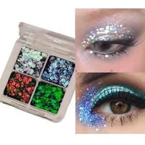 Single Color Glitter Eyeshadow Shimmery Powder Gel 36g Brightening Jewels for Party Cosplay Festival Eye Makeup Applicable