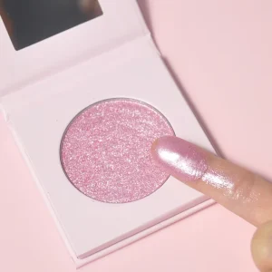 Single Shimmer Bronzer Blush Powder Highlighter for Face and Body