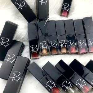 Smooth Liquid Lipgloss Vegan Shiny Lip Gloss Make Your Own Lipgloss with Rectangle Tube for Pigment Lip Gloss