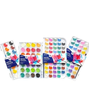 Solid Watercolor Paint Set for Beginners
